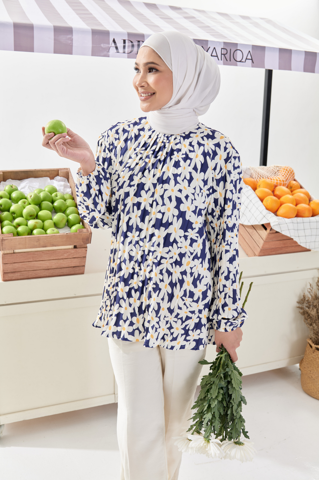 Le Marché ALine Top in Sprout