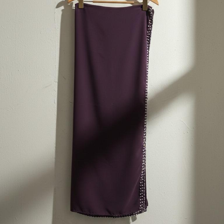 2026 Lebaran Beaded Long Shawl