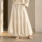 Amelila Exclusive Balloon Plain Skirt