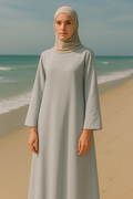 Minimalist Neoprene Abaya
