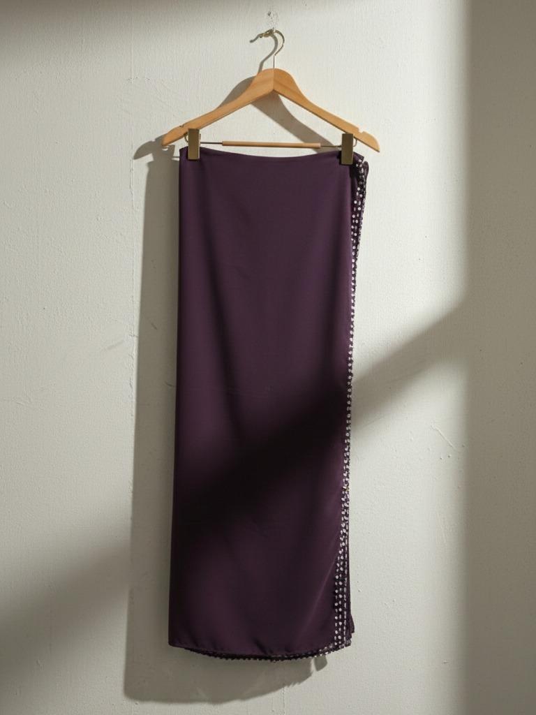 2026 Lebaran Beaded Long Shawl