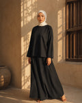 Curated Sahara Two-Piece Tunic Blouse and Maxi Skirt Set