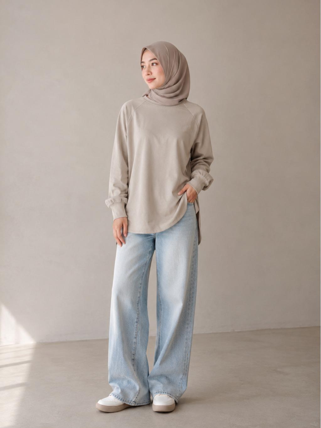 Curated Adrianna Yariqa Everyday Sweatshirt