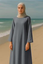Minimalist Neoprene Abaya