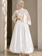 Amelila Exclusive Balloon Plain Skirt
