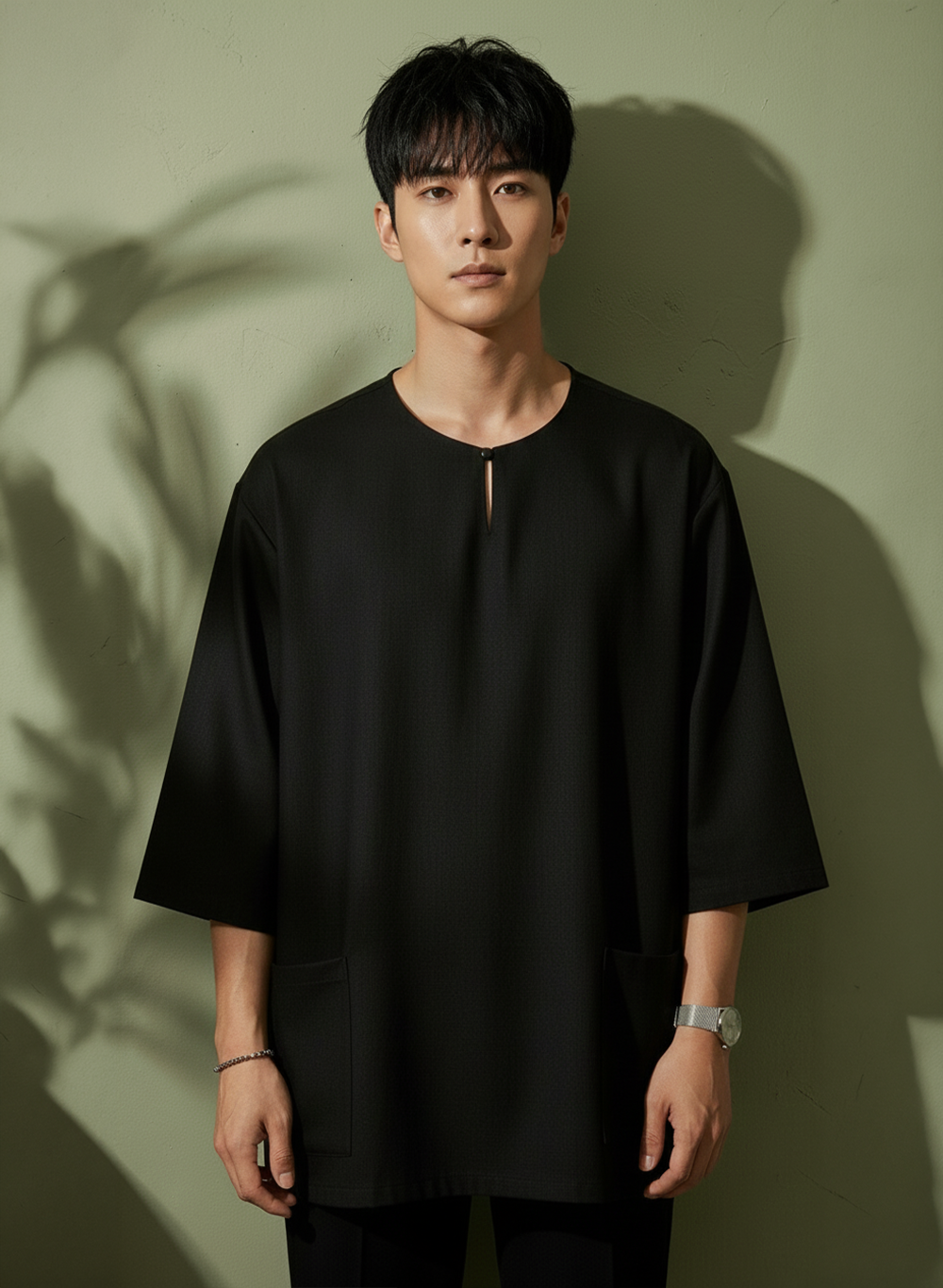 2026 Lebaran Plain Kurta Top