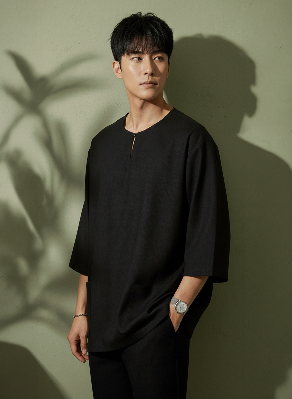 2026 Lebaran Plain Kurta Top