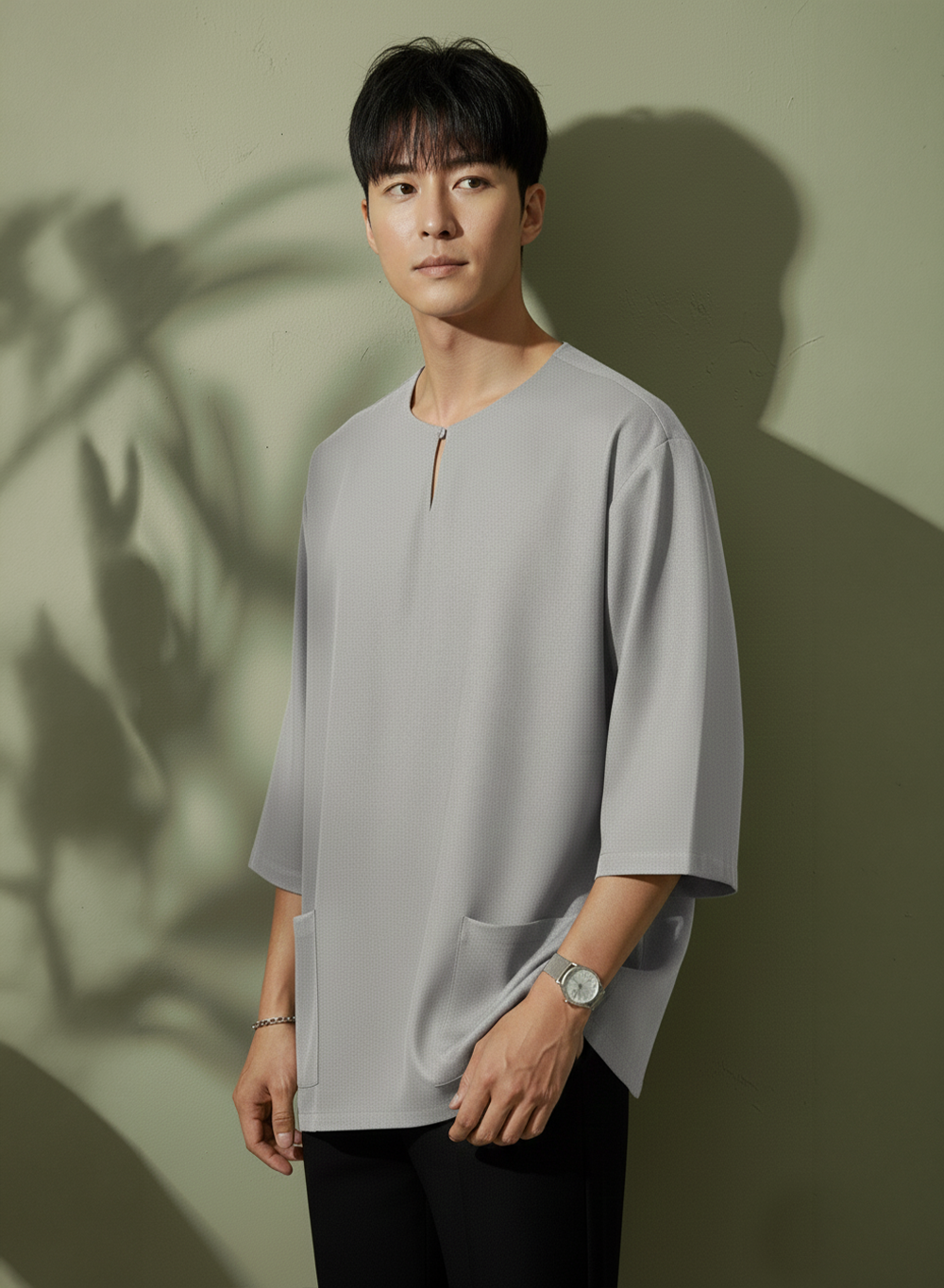 2026 Lebaran Plain Kurta Top