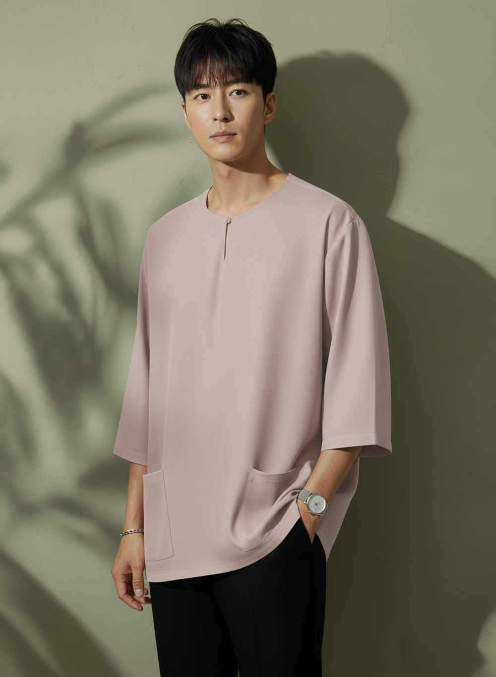 2026 Lebaran Plain Kurta Top