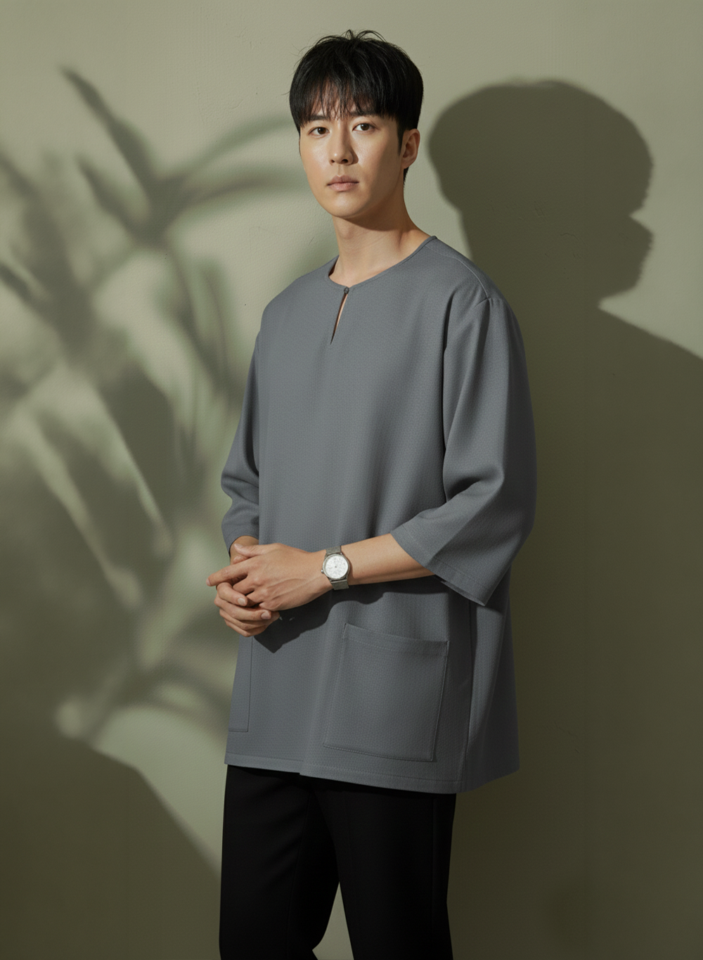 2026 Lebaran Plain Kurta Top