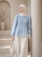 Amara Polka Smock Top