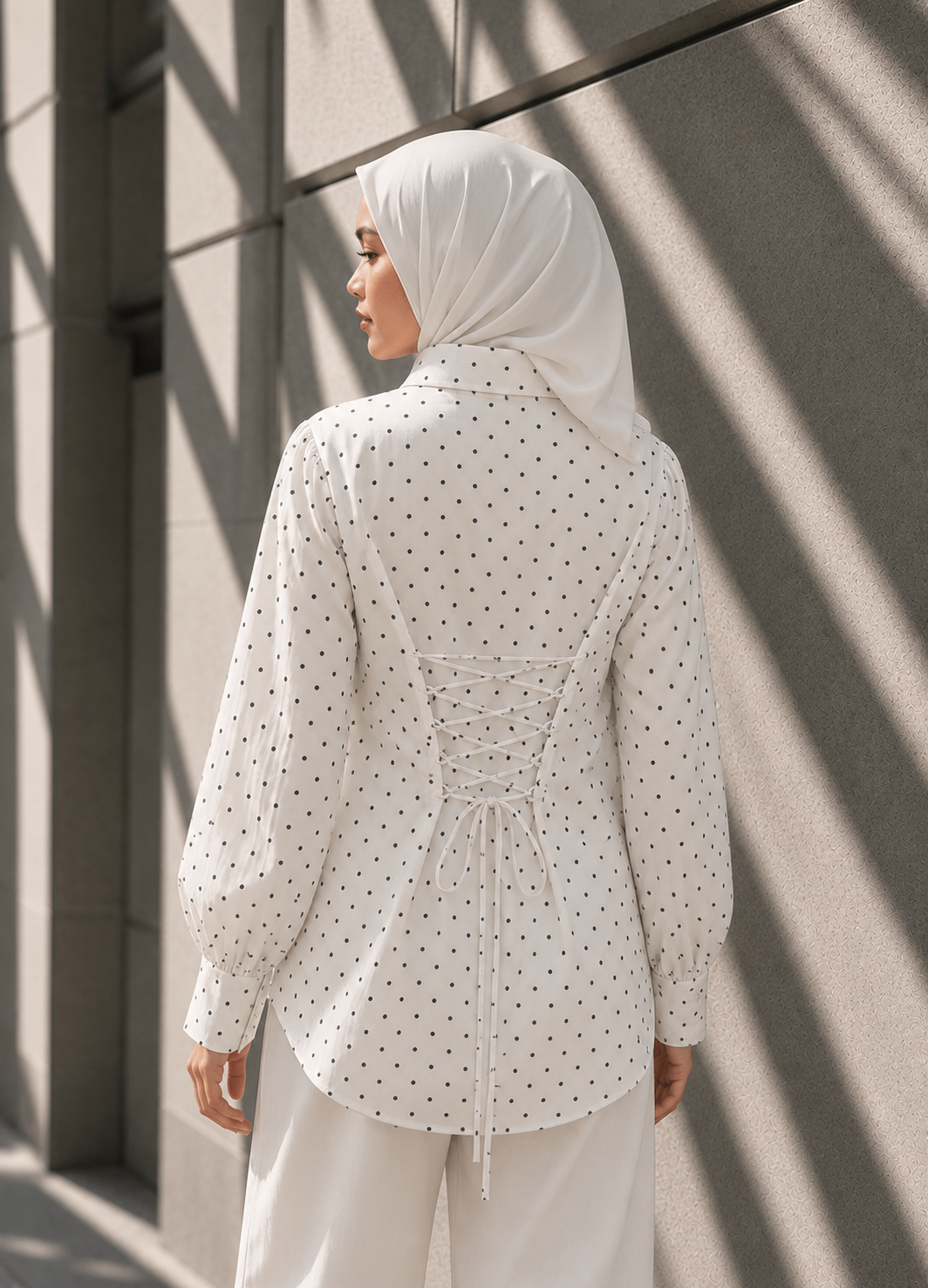 Colette Corset Polka Blouse