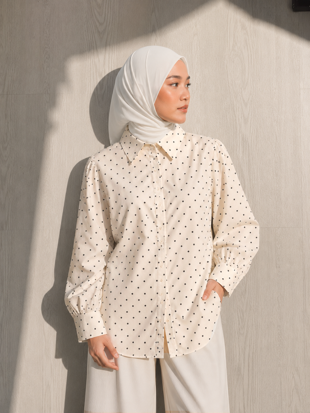 Colette Corset Polka Blouse