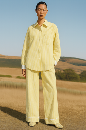 Curated Striped Co-ord Shirt & Pants