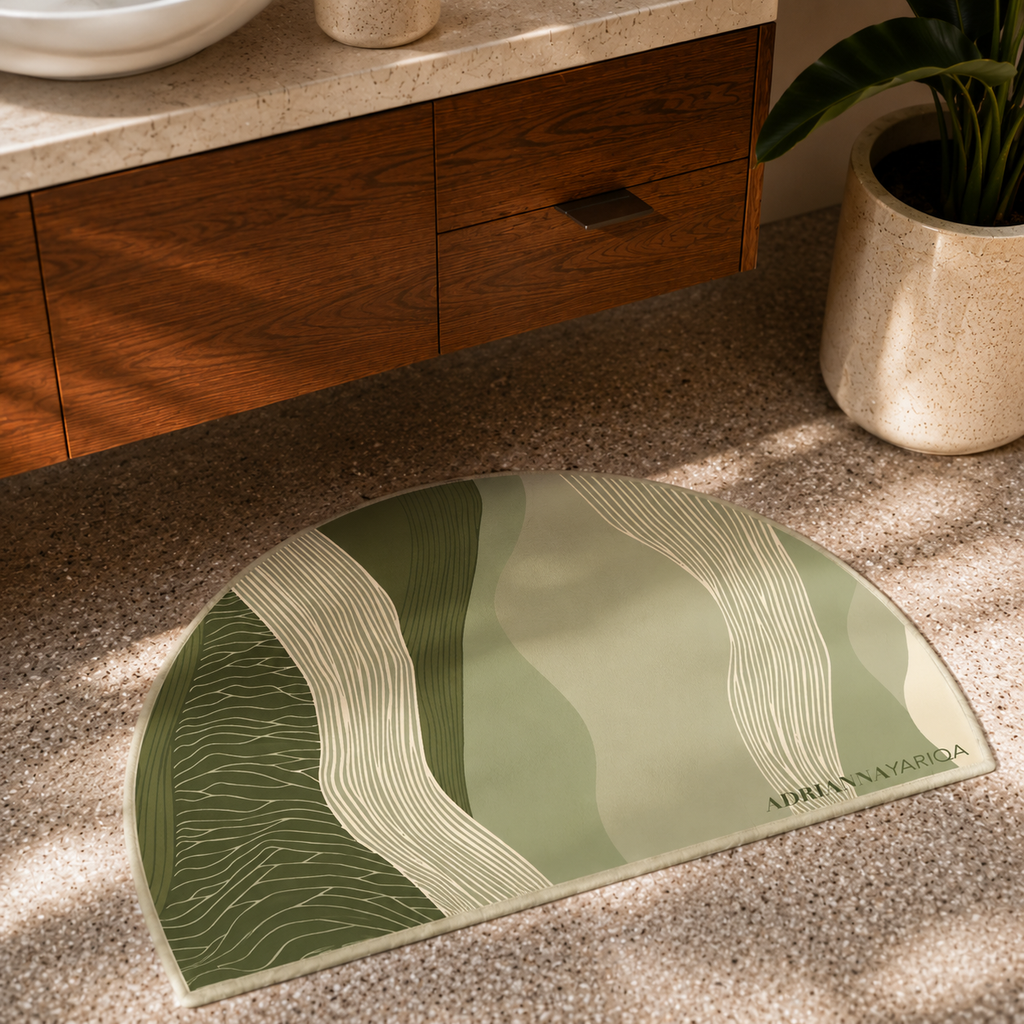 Artisan Semi Circle Floor Mat