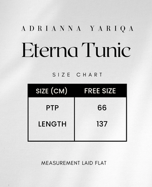 Eterna Long Striped Tunic - Free Size