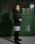 2026 Lebaran Kids Baju Melayu Cekak Musang (Samping Not Included)
