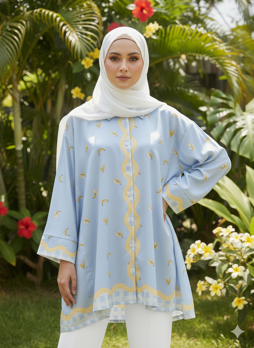 Tropical Checks Highlow Top Series