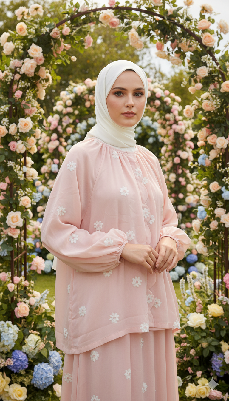Minimalist Floral Coord Skirt Set 2.0