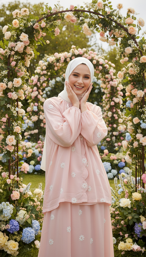 Minimalist Floral Coord Skirt Set 2.0