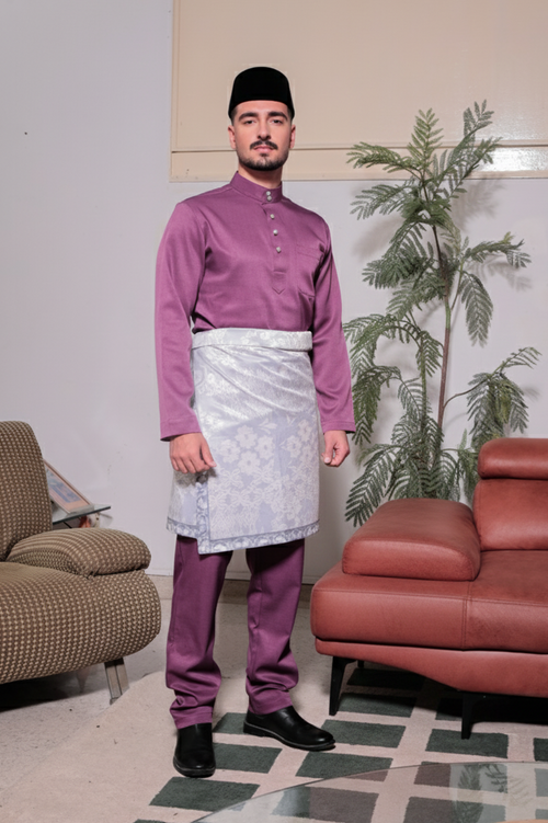 2026 Lebaran Baju Melayu Cekak Musang (Samping Not Included)