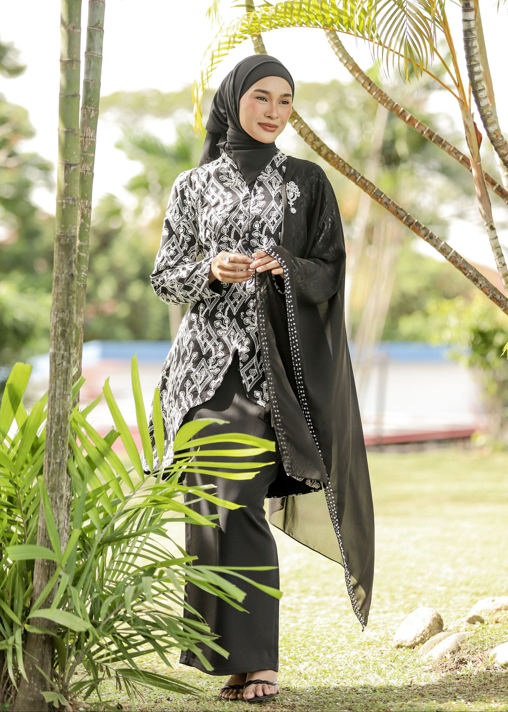 2026 Lebaran Embroidery Sequin Kurung