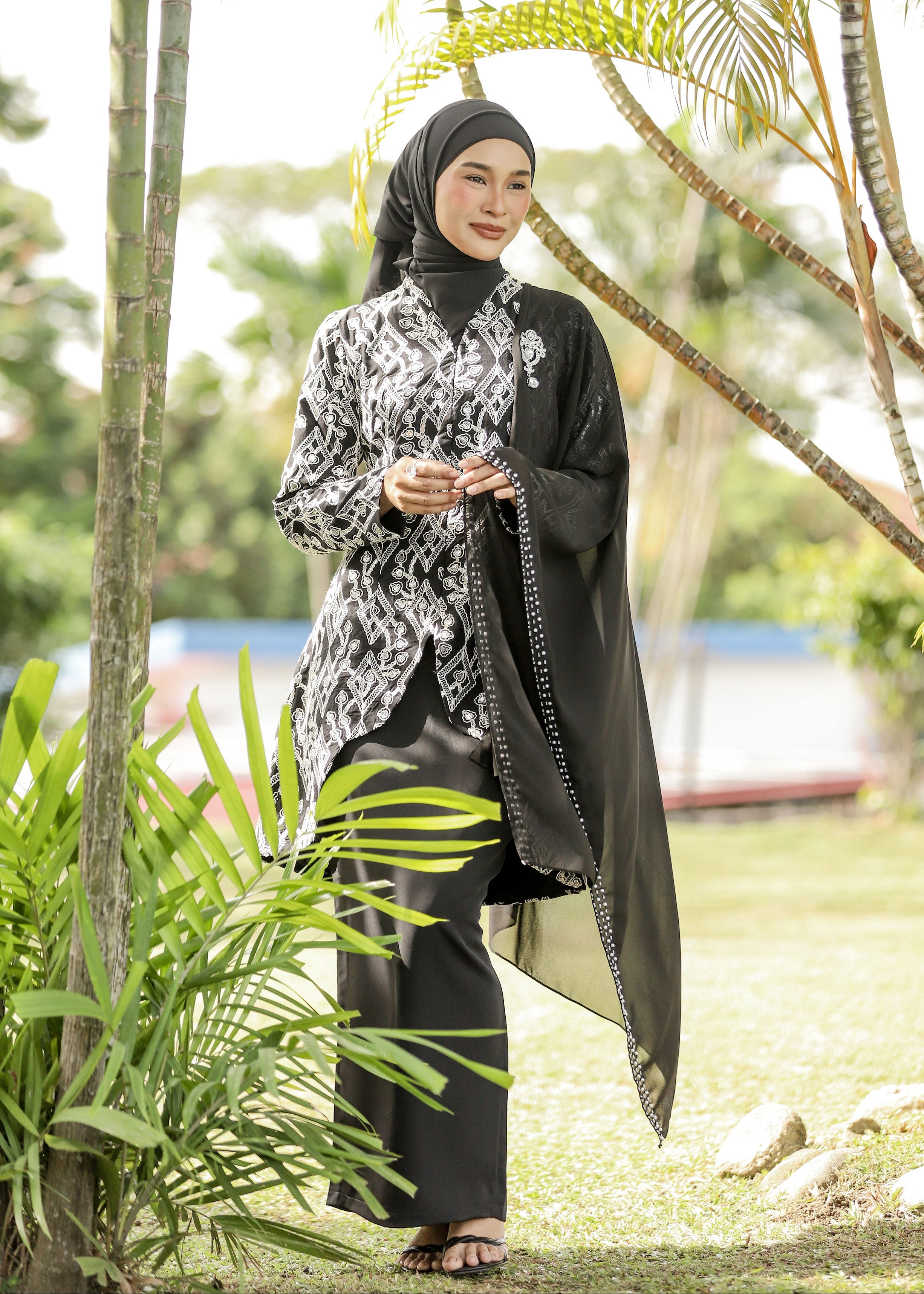 2026 Lebaran Embroidery Sequin Kurung
