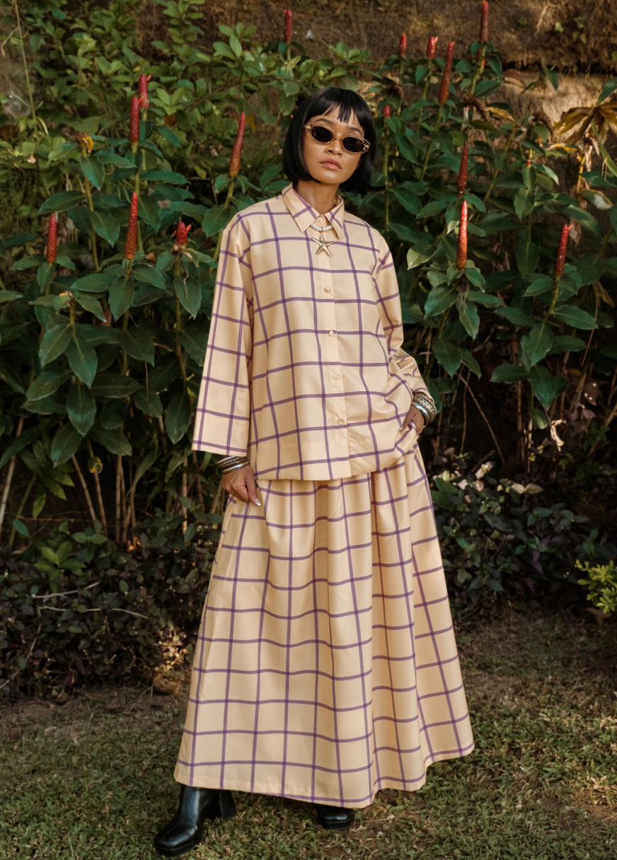 Willow Two-Piece Shirt & Skirt Set