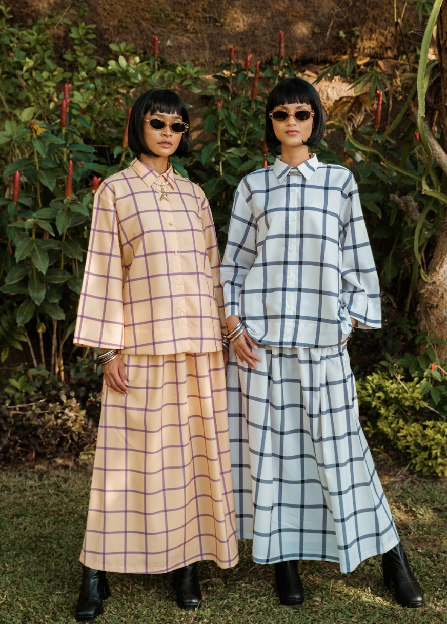 Willow Two-Piece Shirt & Skirt Set