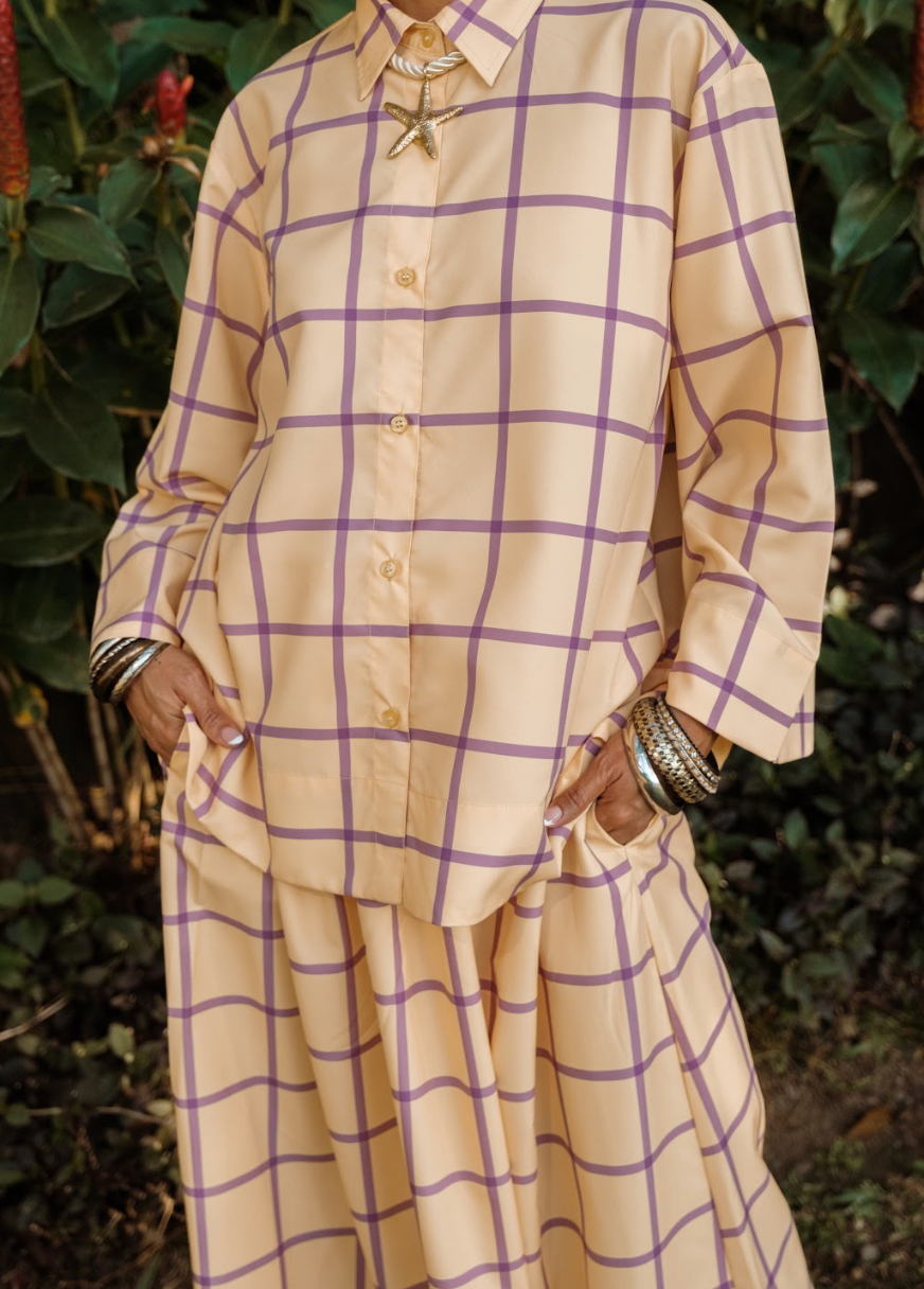 Willow Two-Piece Shirt & Skirt Set