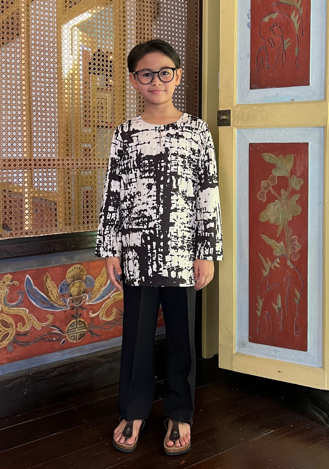 Klasik Raya 2025 Boy Printed Kurta Series