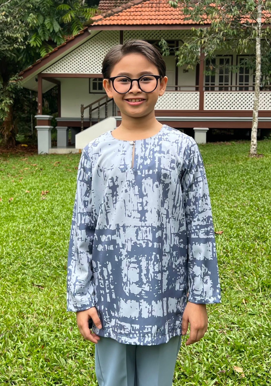 Klasik Raya 2025 Boy Printed Kurta Series