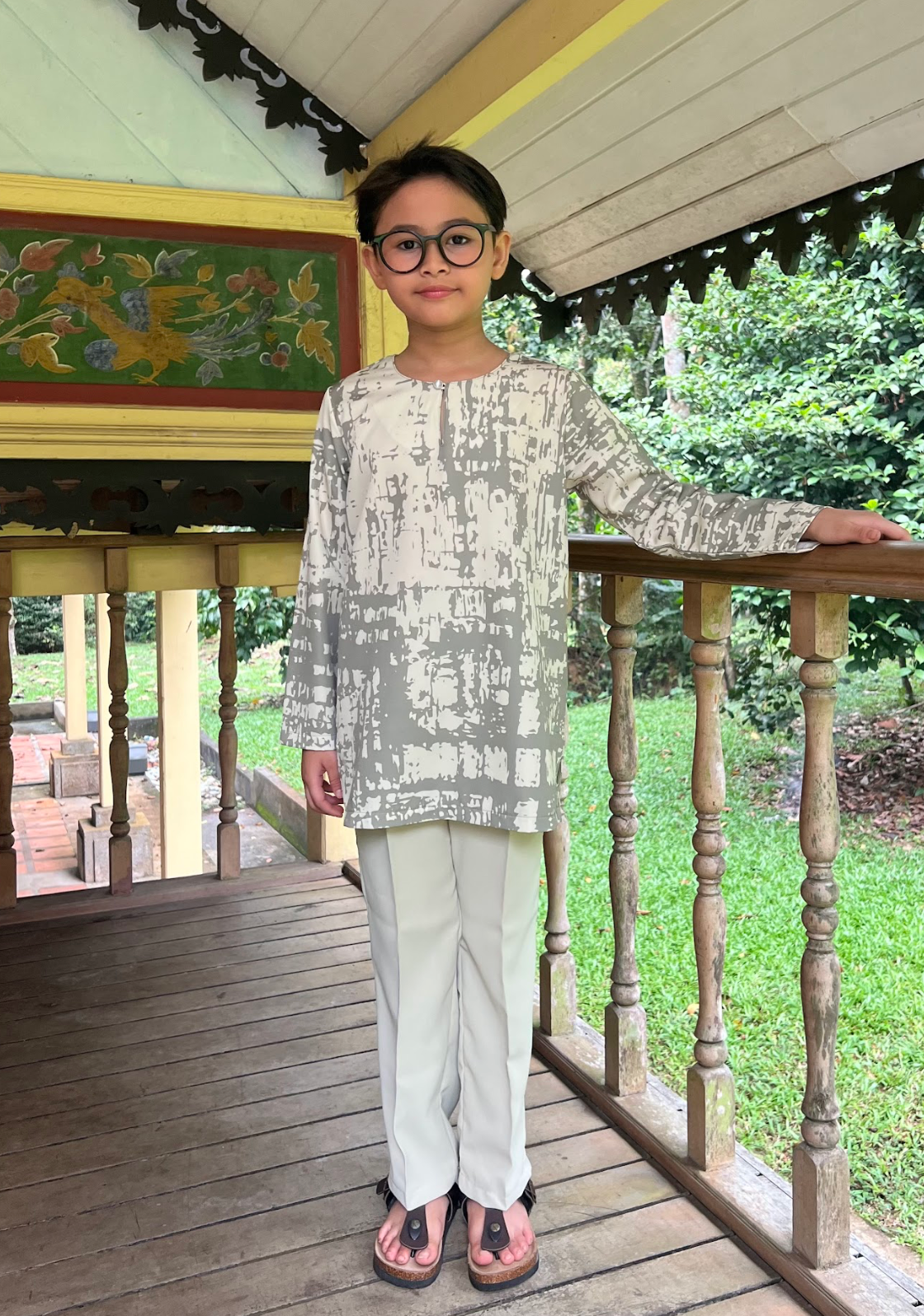 Klasik Raya 2025 Boy Printed Kurta Series