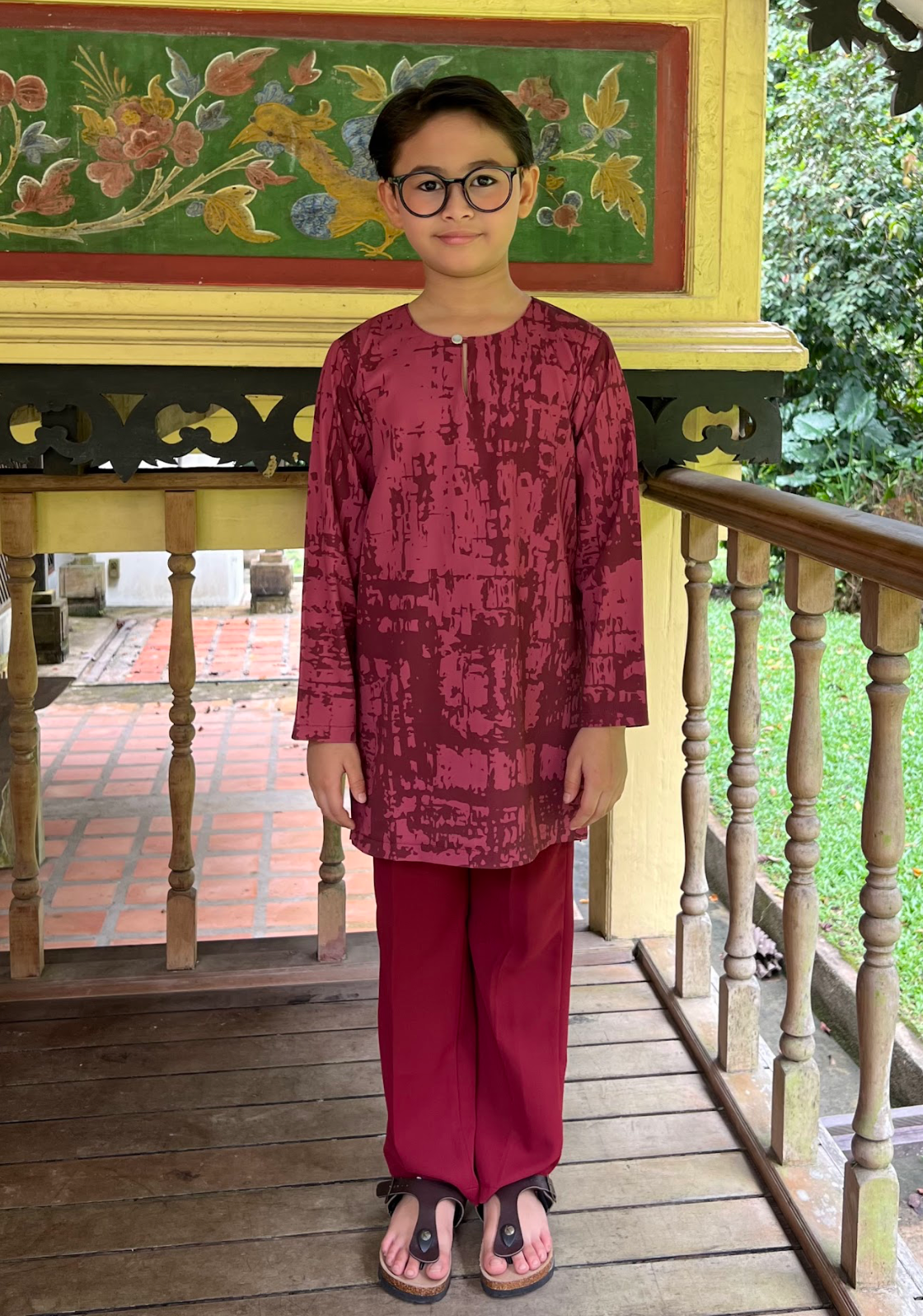 Klasik Raya 2025 Boy Printed Kurta Series