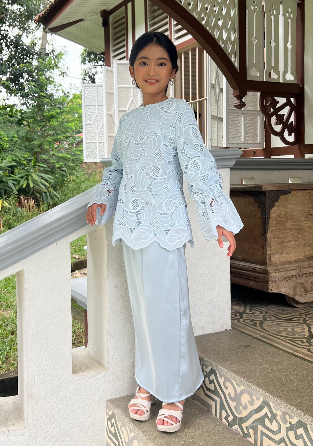 Klasik Raya 2025 Girl Lace Kurung Series