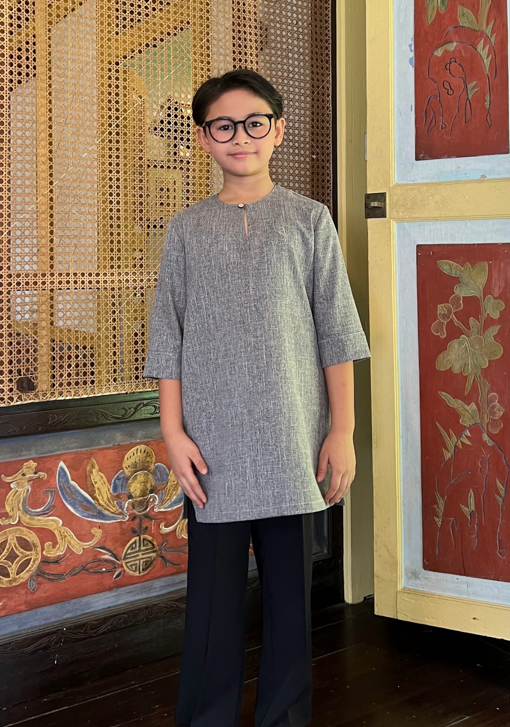 Klasik Raya 2025 Boy Plain Kurta Series