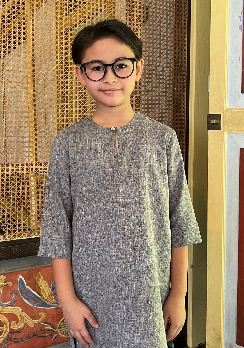 Klasik Raya 2025 Boy Plain Kurta Series