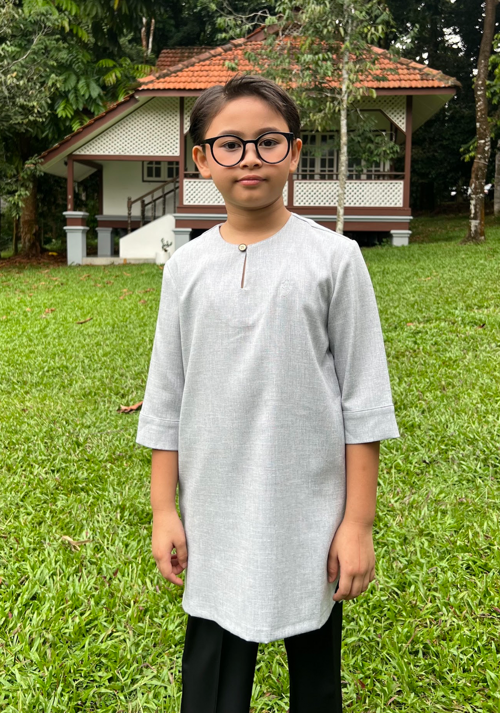 Klasik Raya 2025 Boy Plain Kurta Series