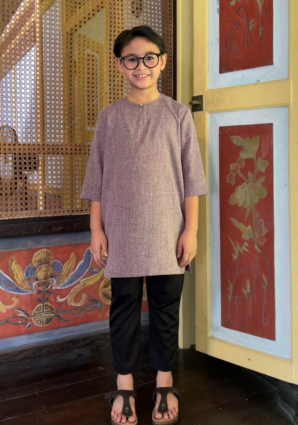 Klasik Raya 2025 Boy Plain Kurta Series