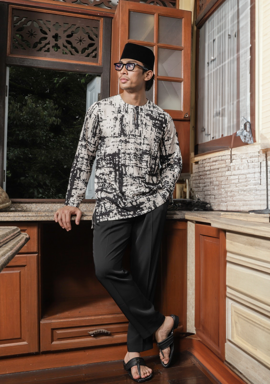 Klasik Raya 2025 Men Printed Kurta Series