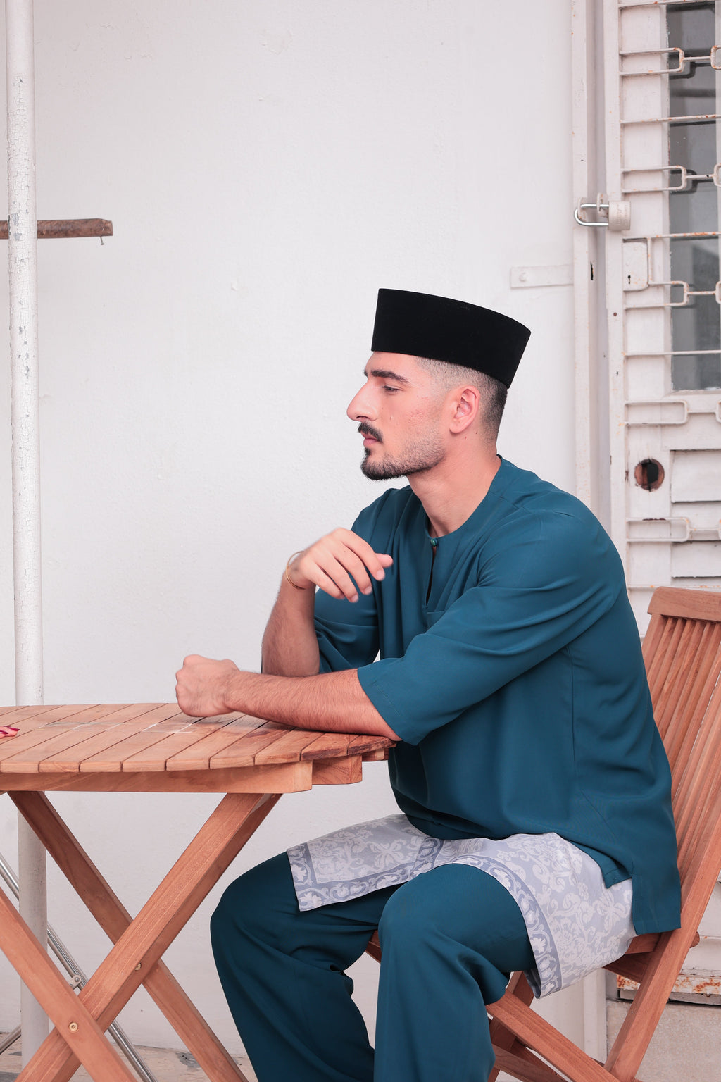 2026 Lebaran Baju Melayu Teluk Belanga (Samping Not Included)