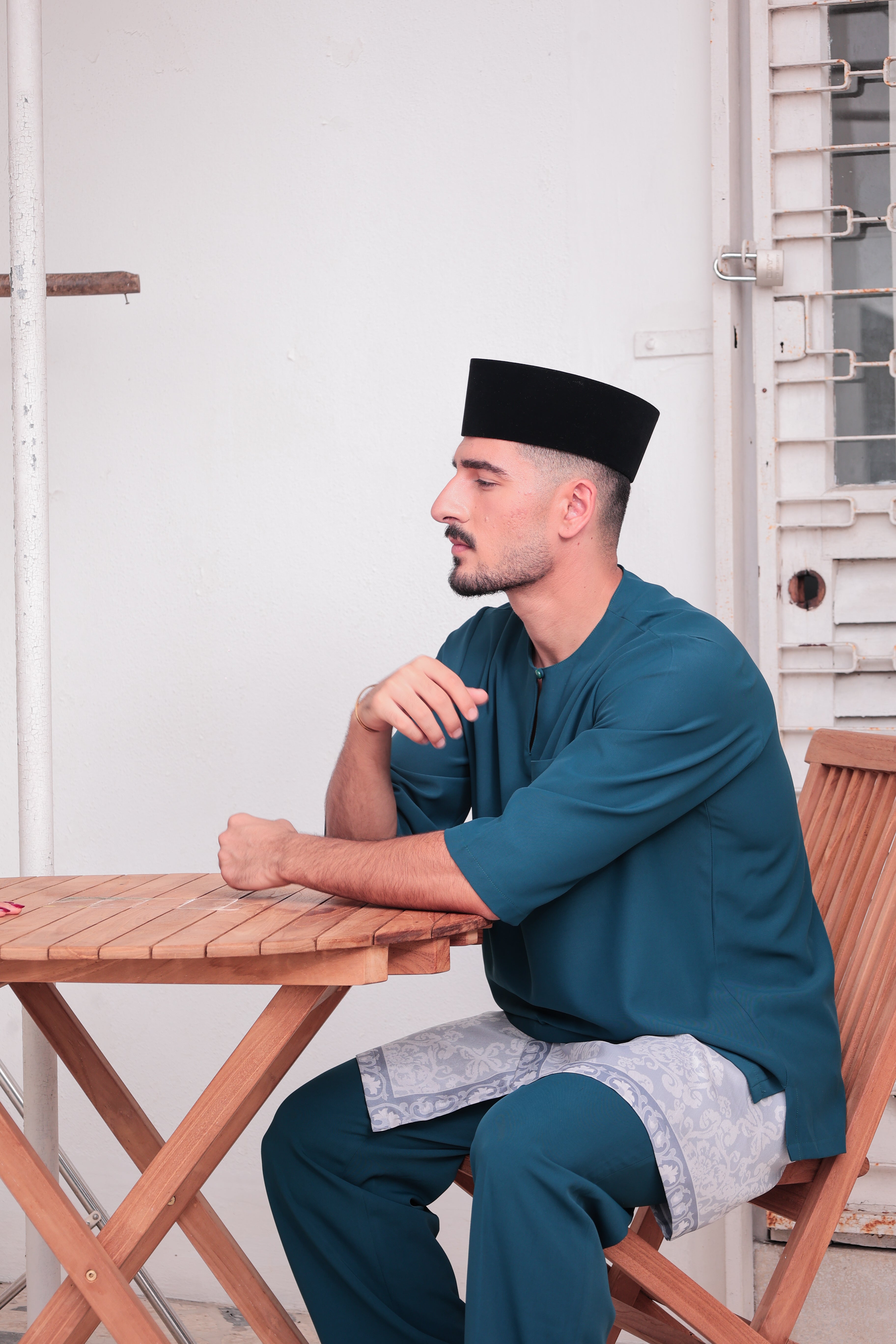 2026 Lebaran Baju Melayu Teluk Belanga (Samping Not Included)