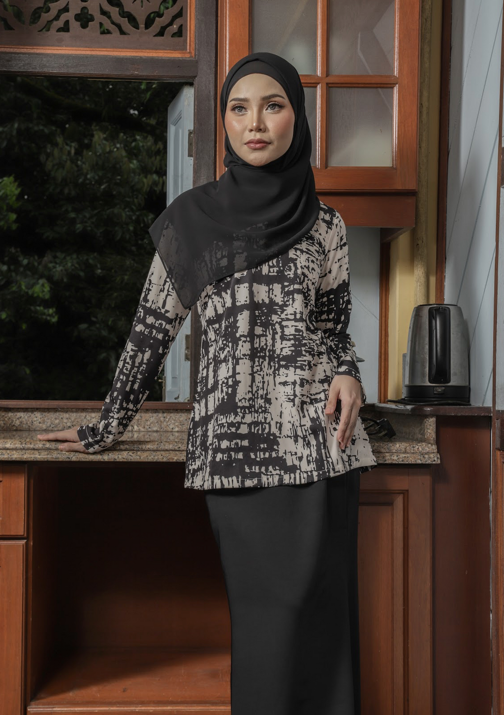 Klasik Raya 2025 Women Printed Kurung Series