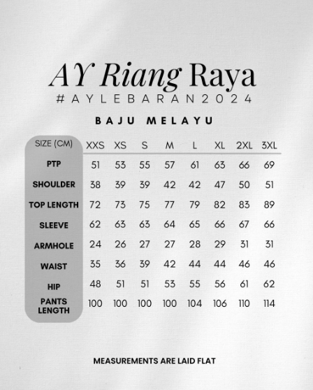 Riang Raya 2024 Men Baju Melayu Series