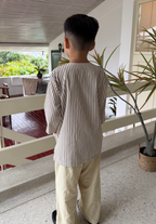 2026 Lebaran Kids Jalur Kurta Top / Pants