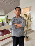 2026 Lebaran Kids Jalur Kurta Top / Pants