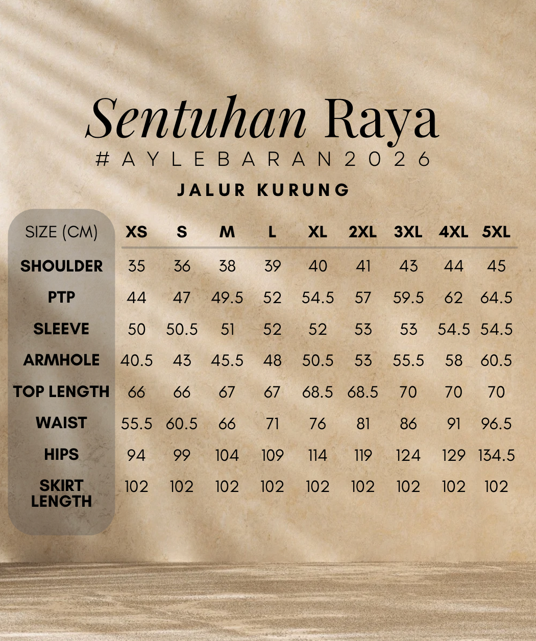 2026 Lebaran Jalur Mini Kurung