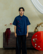 Orient Edit Men's Cheongsam Top