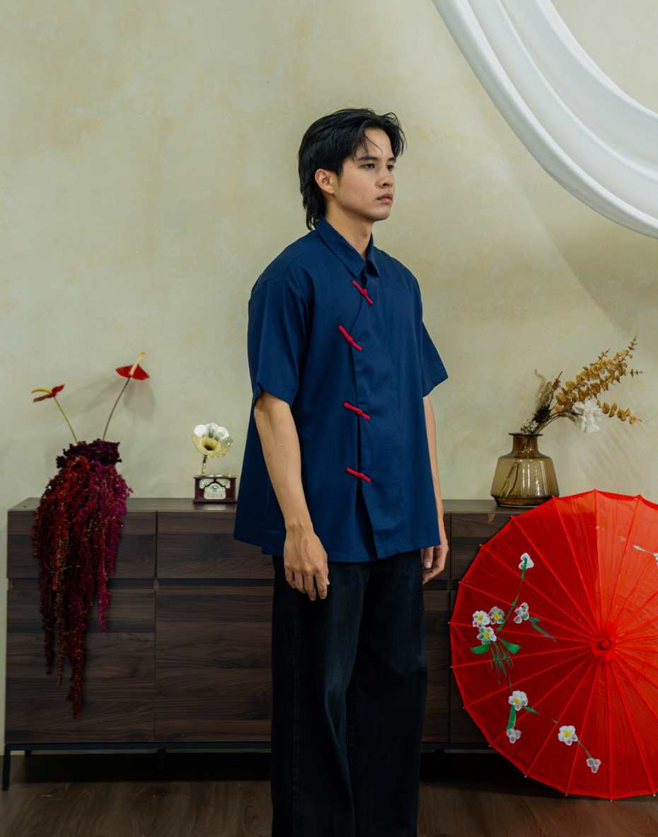 Orient Edit Men's Cheongsam Top