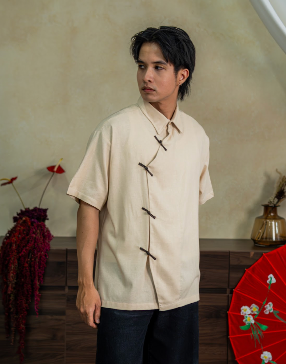 Orient Edit Men's Cheongsam Top